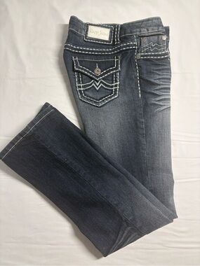 RUPP Jeans Women's Dark Gray-Blue Boyfriend Jeans